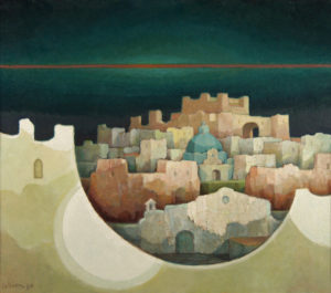 Renzo Collura, Borgo Medievale di Alcamo Marina, 1980