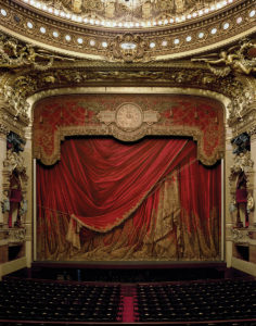 Curtain, Palais Garnier, Paris, France, 2009, Fujicolor crystal archive