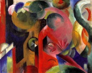 Franz Marc, Small Komposition III, 1913-14, olio su tela.jpg