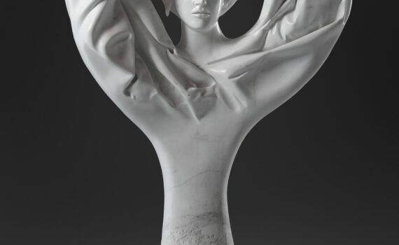 Giacomo-Manzu-Busto-di-Inge-1979-Marmo-di-Carrara-cm-197x120x61